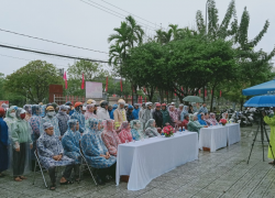 Hội CCB thành phố tham gia lễ phát động và ký kết chương trình liên tịch phối hợp ra quân lập lại trật tự đô thị năm 2024