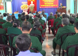 Quan cảnh hội nghị tổng kết phong trào thi đua yêu nước “Cựu chiến binh gương mẫu” xã Điện Hoà giai đoạn 2019   2024