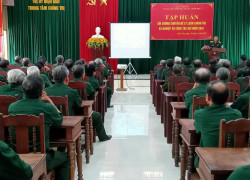 Hội Cựu chiến binh thị xã Điện Bàn tập...