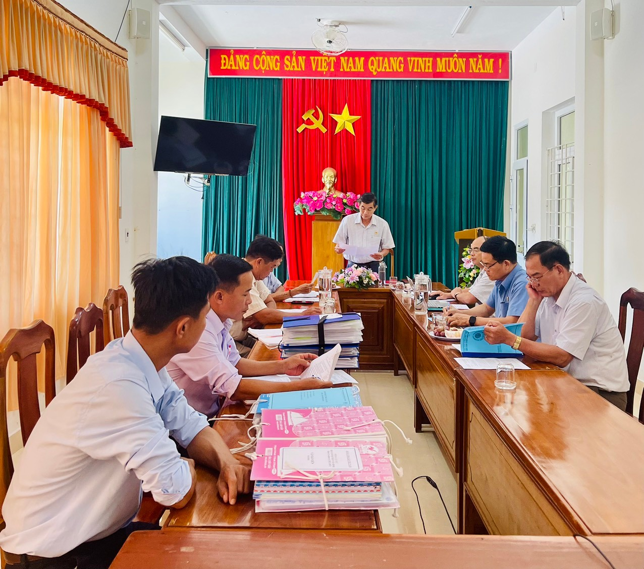 Quang cảnh buổi kiểm tra