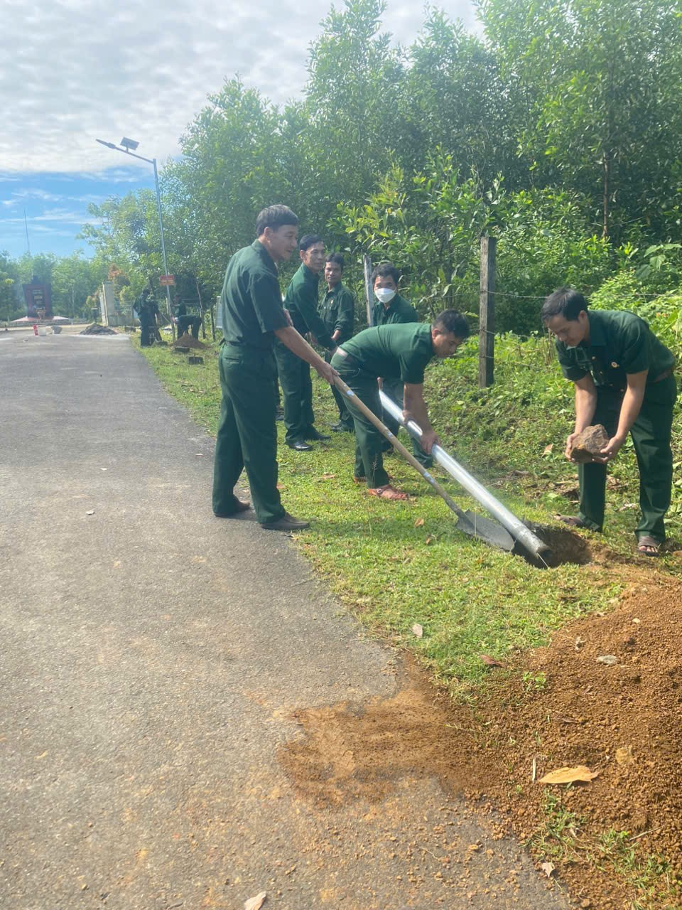 Công trình chào mừng Đại hội “CCB gương mẫu” giai đoạn 2019 2024