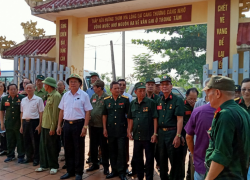 Cựu chiến binh Tiểu đoàn đặc công Lam Sơn về thăm lại chiến trường xưa