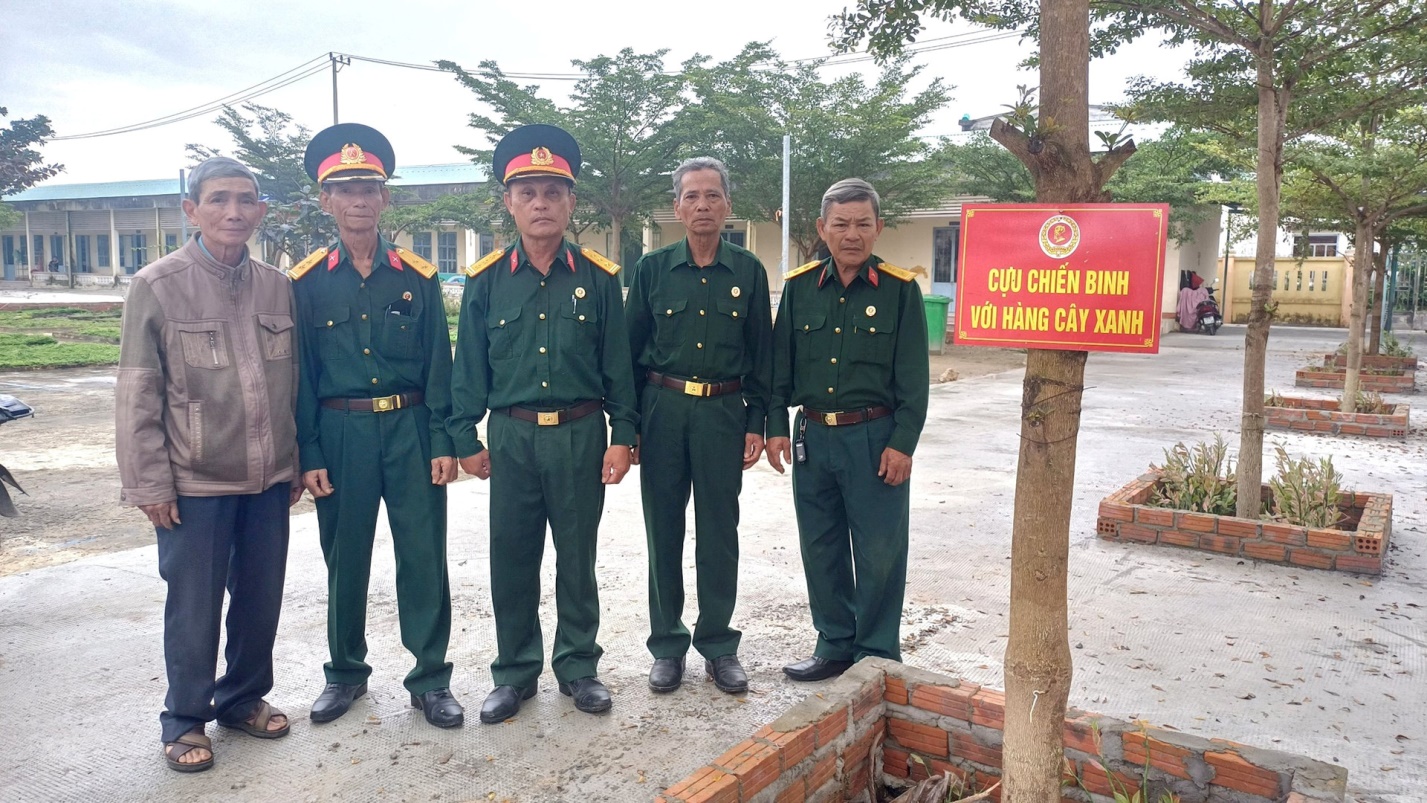 Mô hình “Cựu chiến binh với hàng cây xanh” của Hội CCB thị xã Điện Bàn